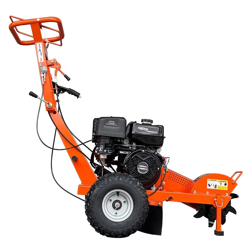 15HP Stump Grinder, Gas Powered Tree Stump Cutter with B&S Engine for Farm