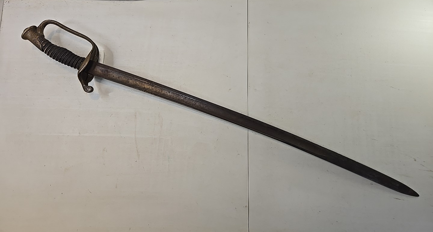Civil War Model 1850 Foot Officers Sword Saber - Horstmann