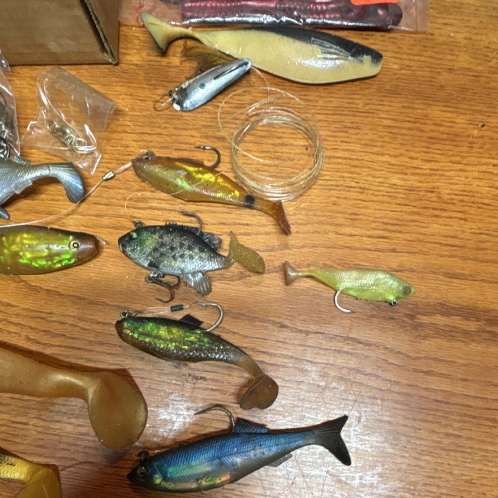 Bass Assassin, Rattlesnake Soft Plastics Mixed Lot. Freshwater Fishing Lures