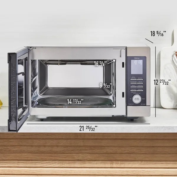 Panasonic 1.3 cu. ft. 4-in-1 Countertop Microwave, Multioven, Airfry, Broil,Bake