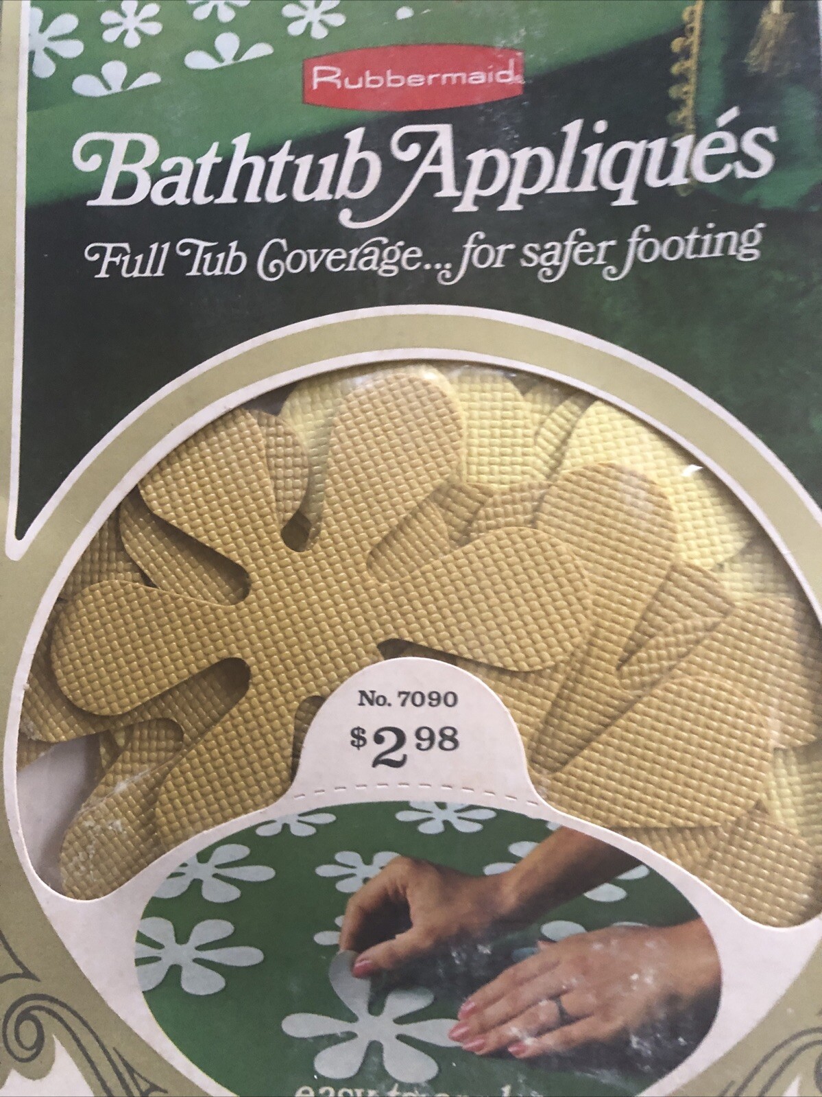 Vintage Rubbermaid Appliqués 1969 & 1972