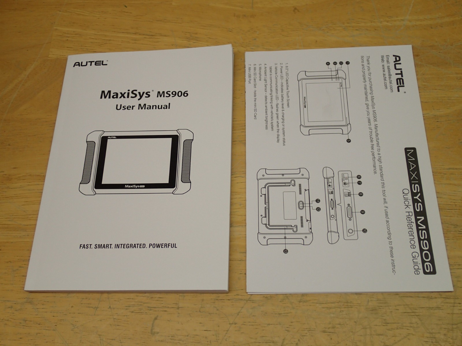 Autel Mixed Lot of 11 Adapters for Maxisys MS906 Nice