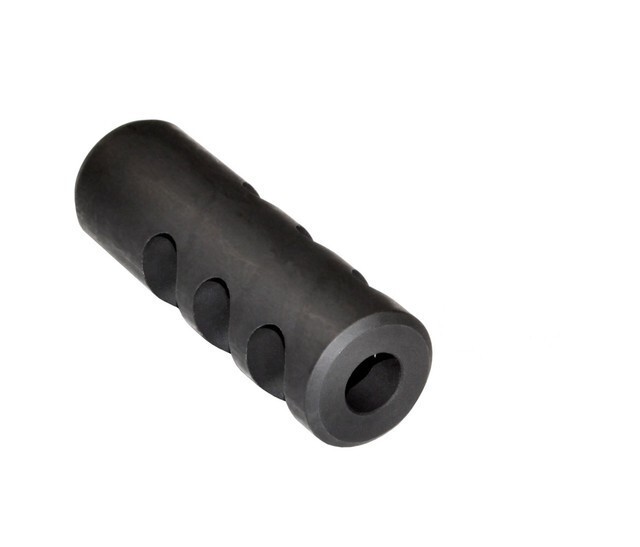 Steel 11/16x24 TPI Thread Competition Muzzle Brake Compensator For .450/.458