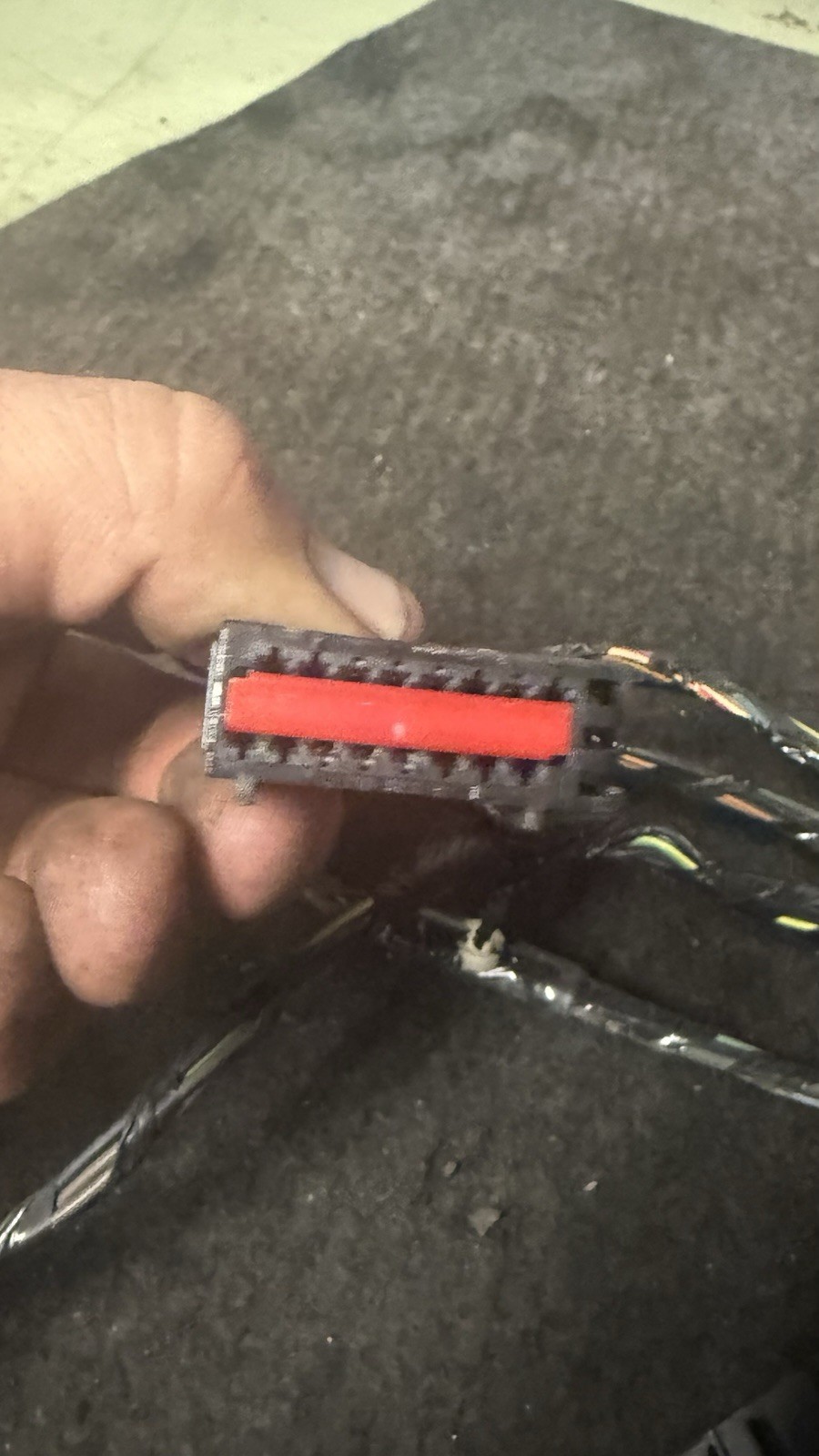 05-07 Ford F250 F350 Cab Light Visor Mirror Wire Harness OE 5C3T-17C712-P260G BF