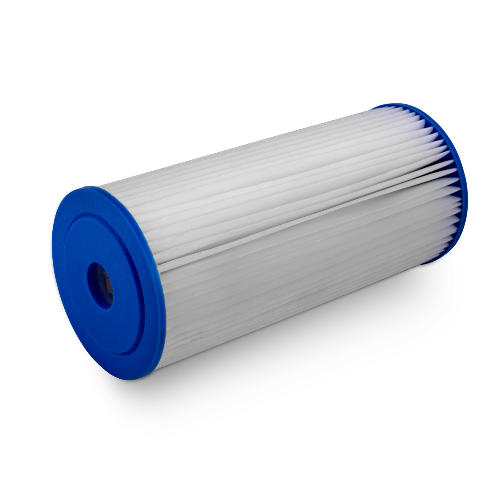 Big Blue Pleated Sediment Water Filter Washable 5 Micron Cartridges 4.5 x 10