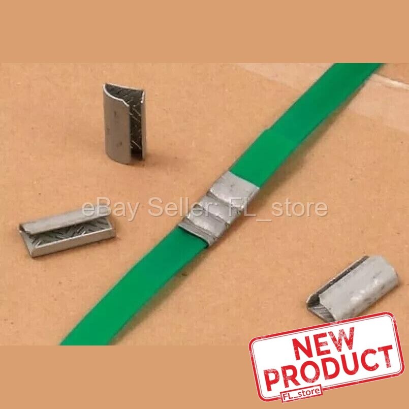 Pallet Strapping Banding 1/2 x 300 Feet Green Polyester Plastic 0.028" Thick NEW