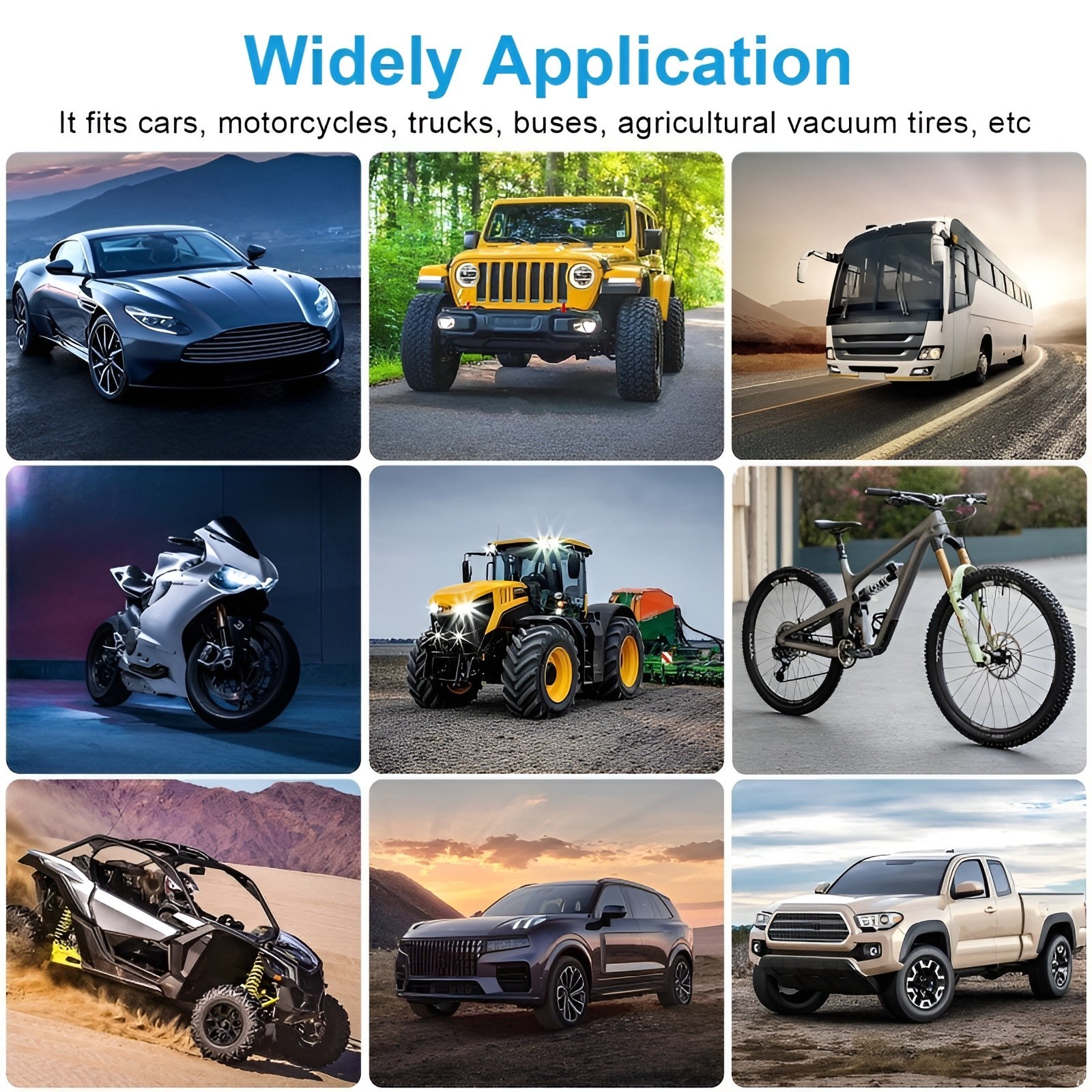 100Pcs Tire Repair Rubber Nails Emergency Puncture Repair Screws Kit