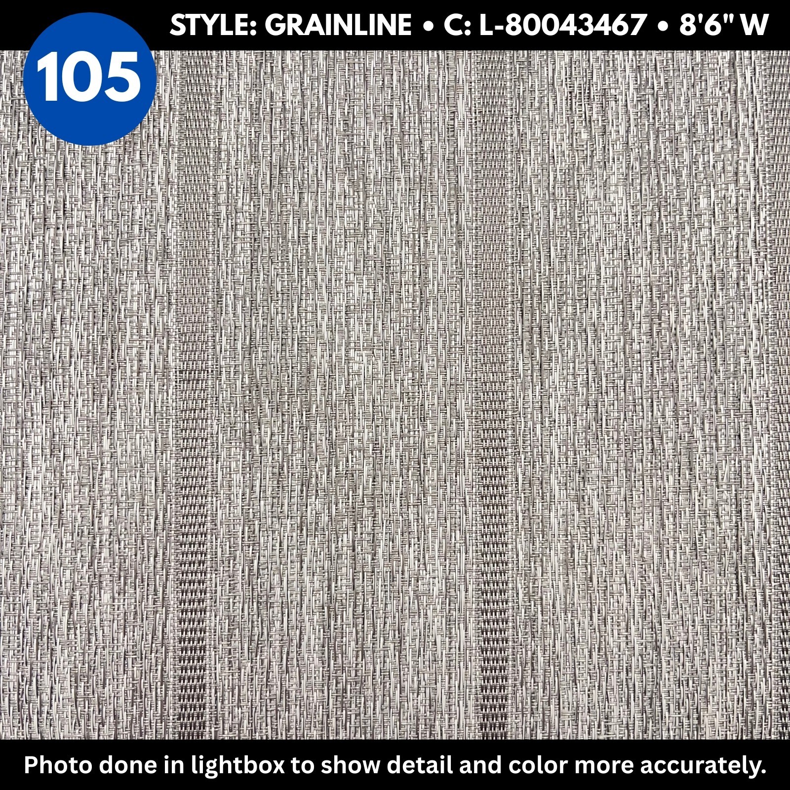 Woven Vinyl Flooring | Samples - 4.5" X 4.5" - Sample 95-108