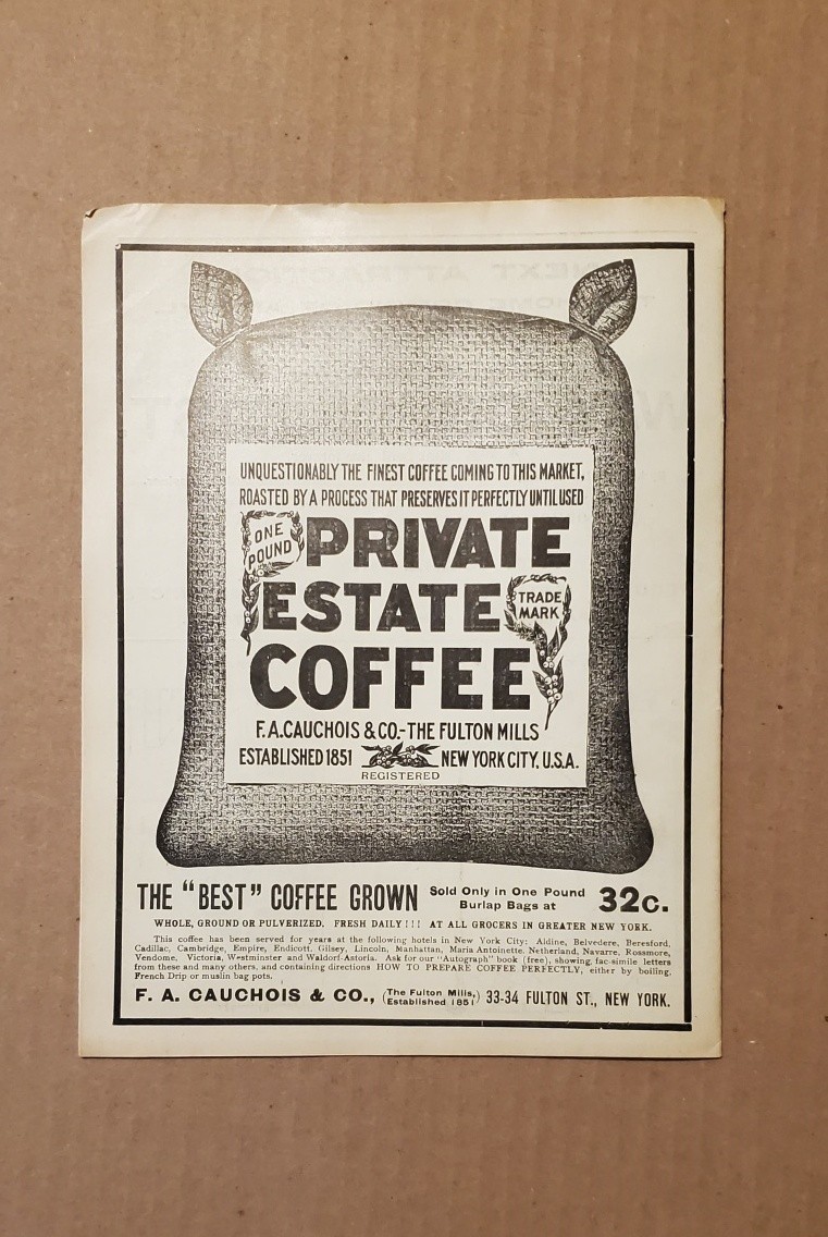 2192----1903/04 Academy of Music programs lot of 4 NYC