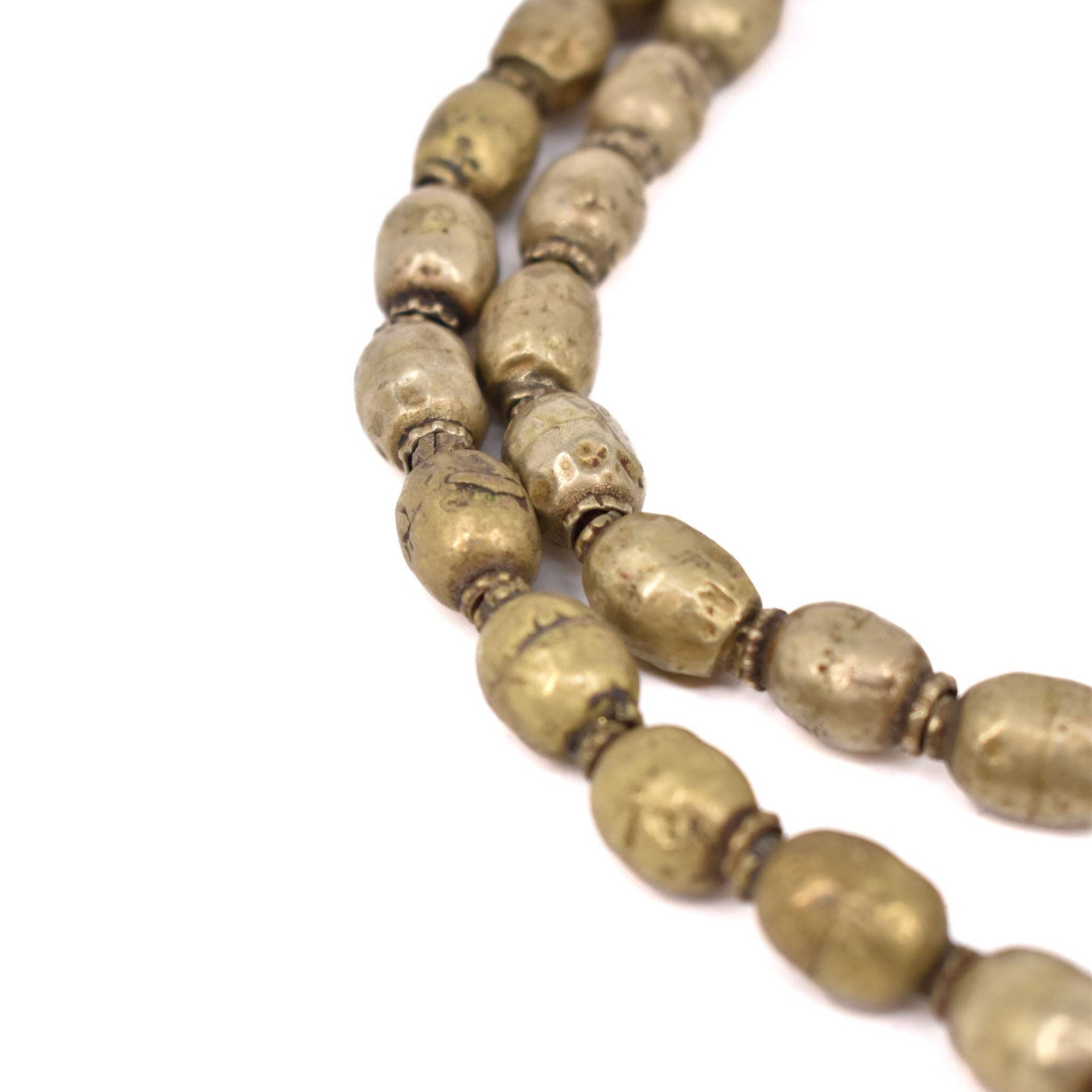 Silver Prayer Beads with Tassel Ethiopia