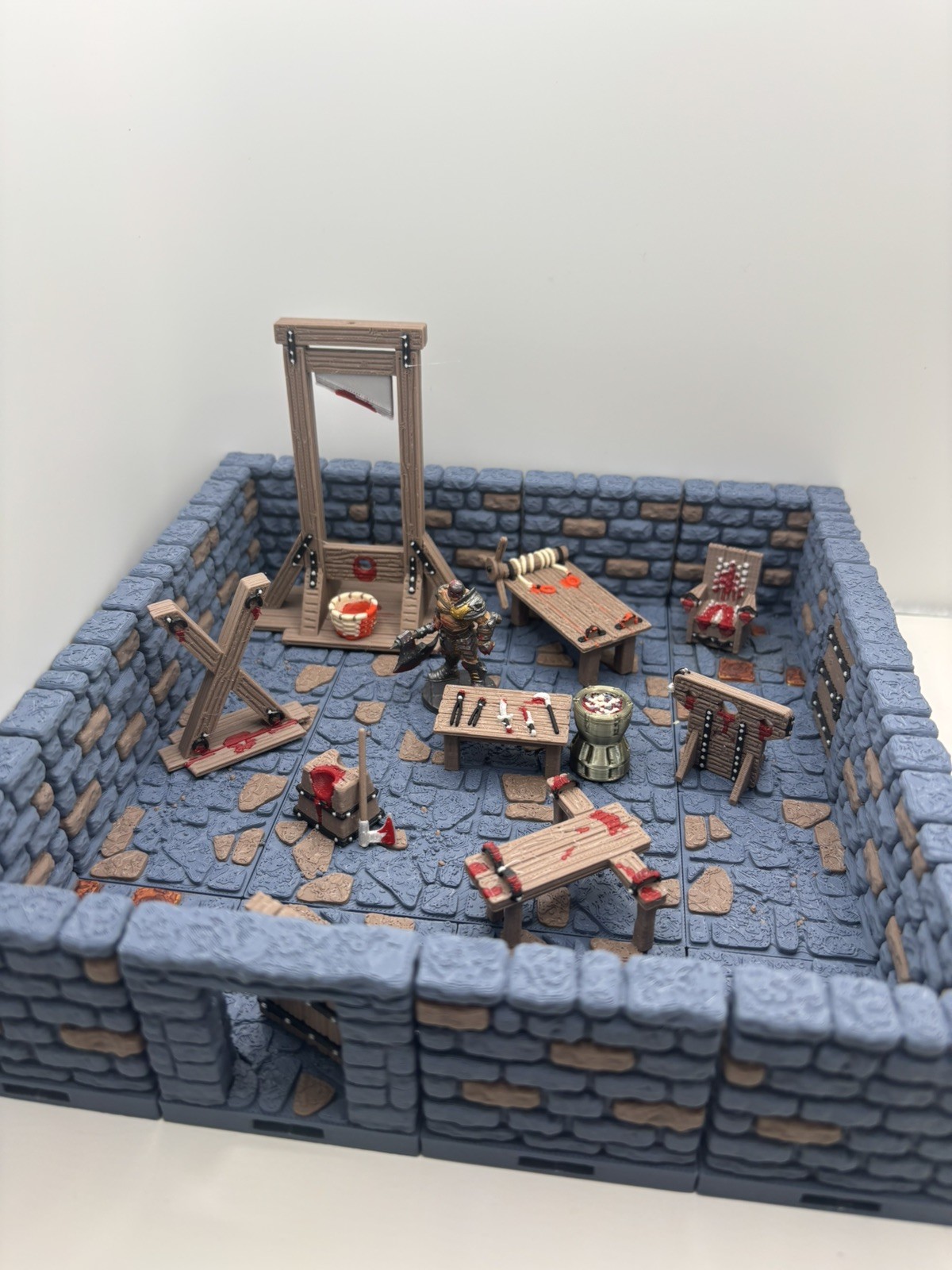 Torture Chamber Furniture Set 28mm Tabletop RPG Dungeon Terrain