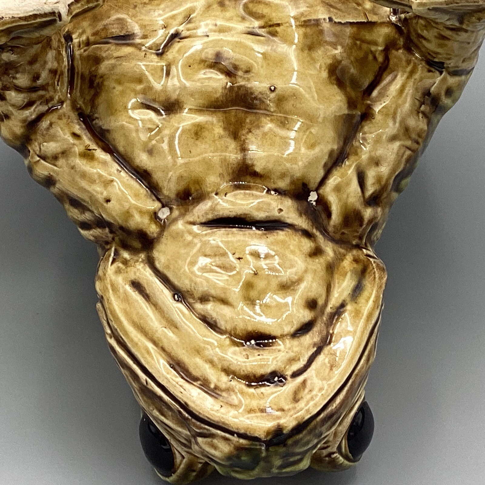 Vintage Frog Toad Art Ceramic Planter for Garden Home Decor