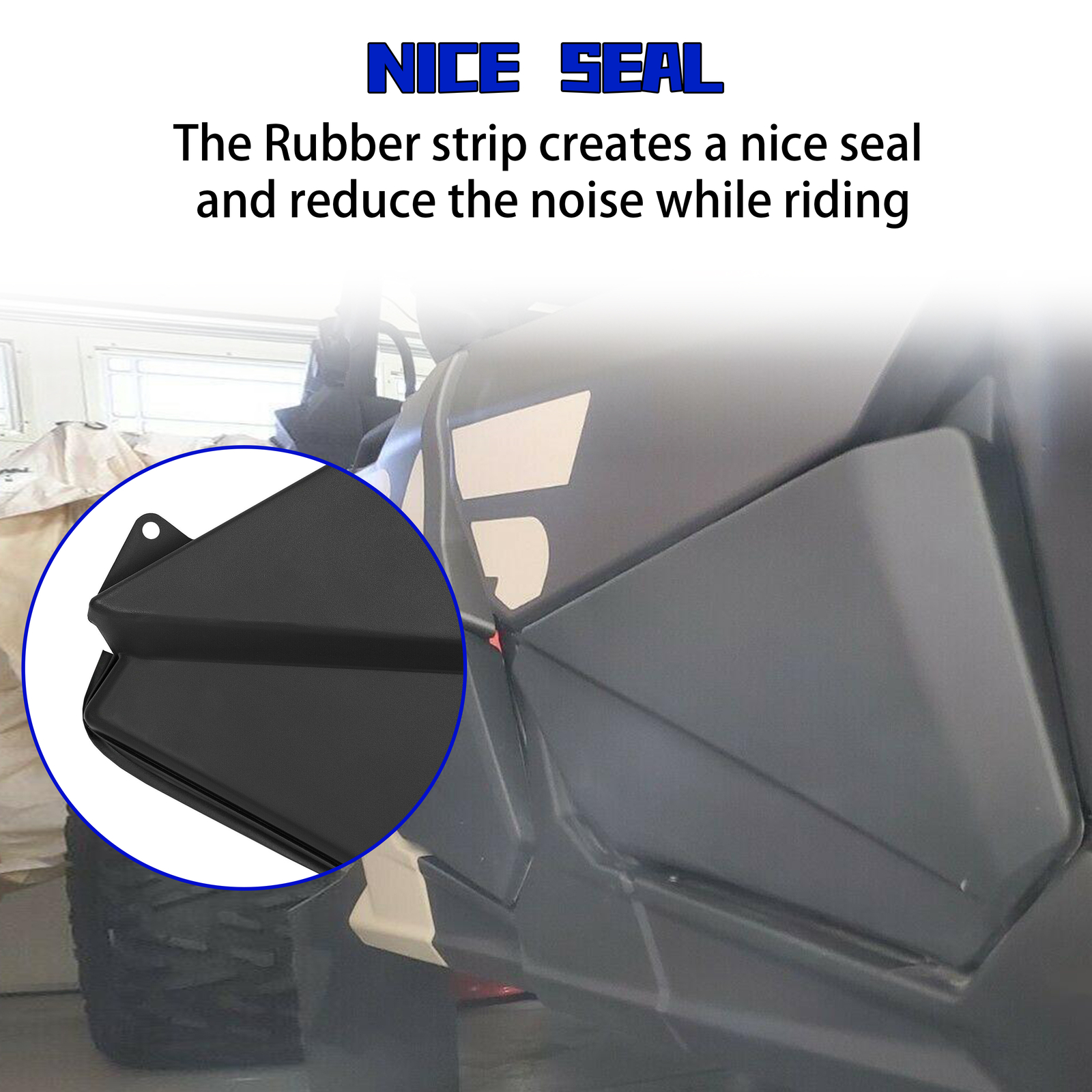 Front & Rear Lower Door Panels Inserts Kit For 2017-2024 Can Am Maverick X3 Max