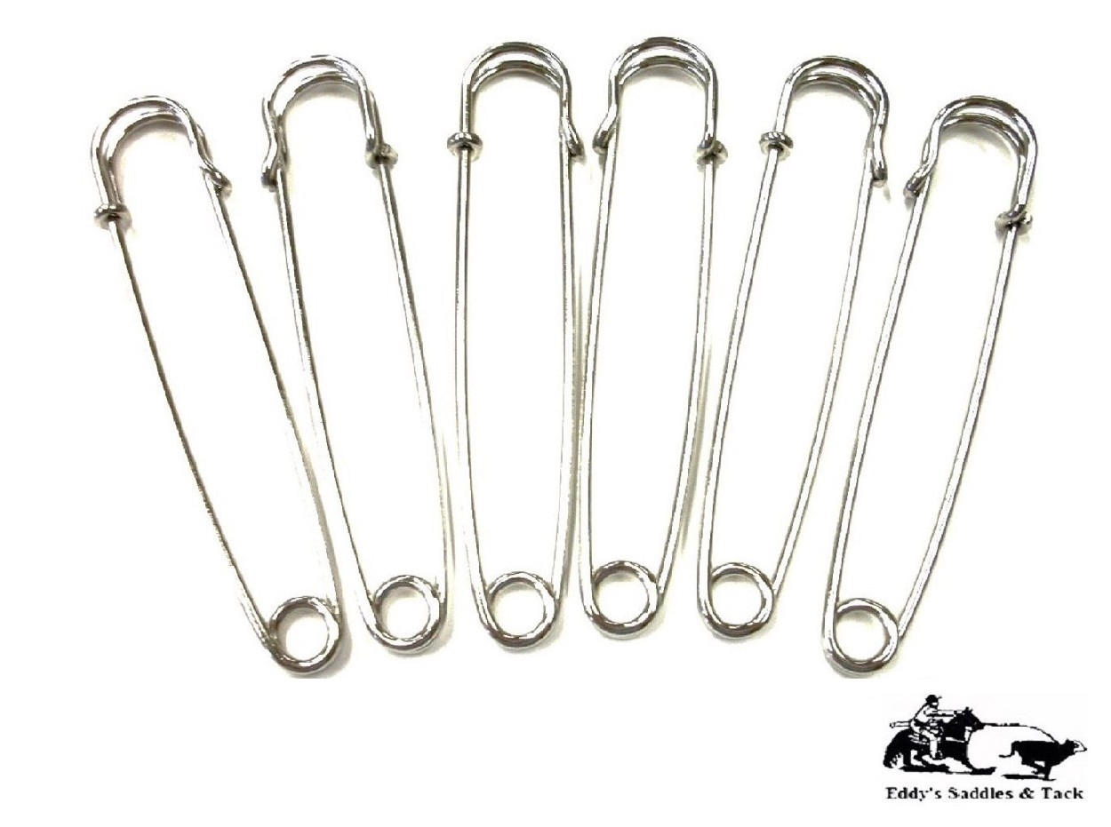Blanket Pins 4" X-Long Package of Six New