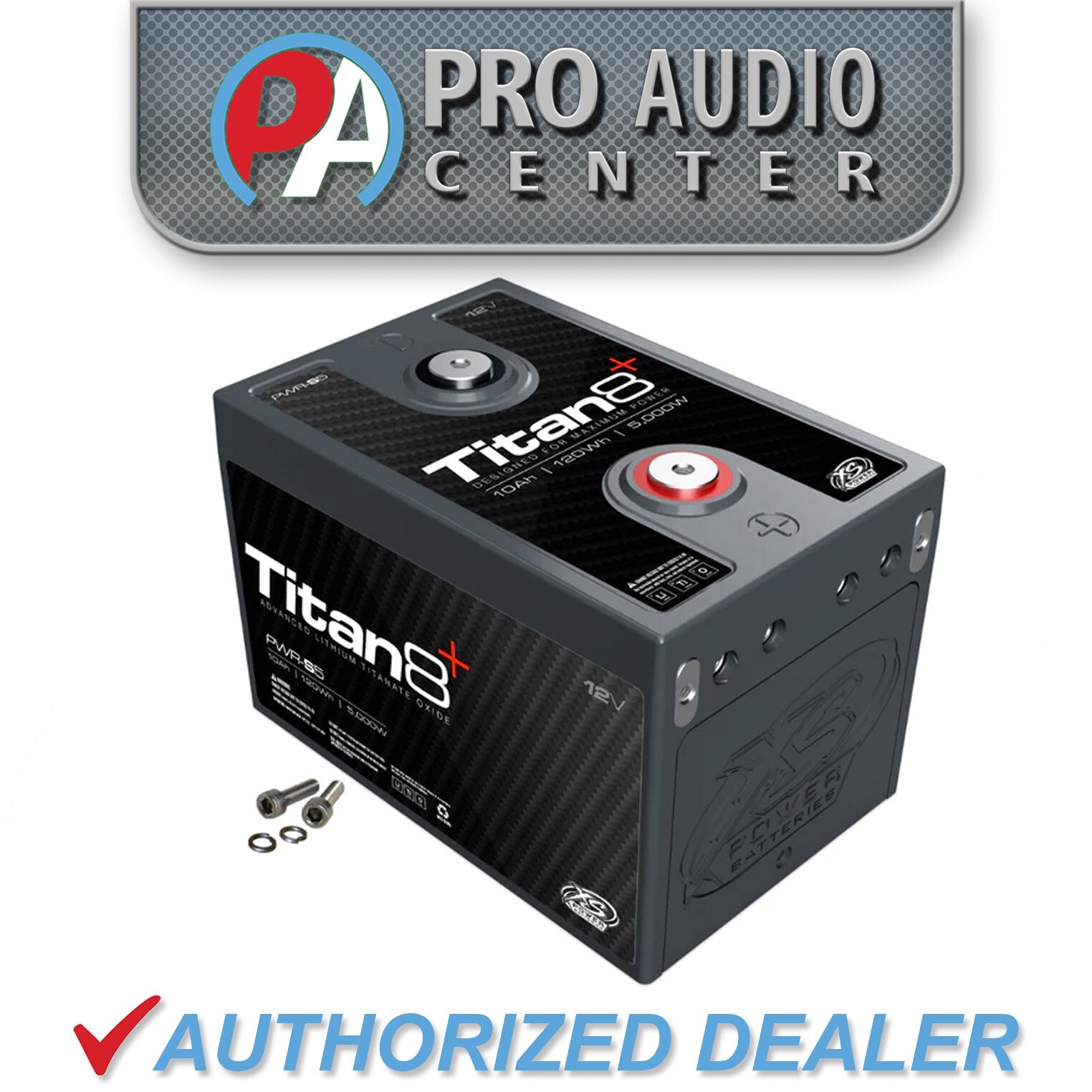 PWR-S5 XS Power TITAN8 Battery Module 12V Lithium Titanate LTO 5000W