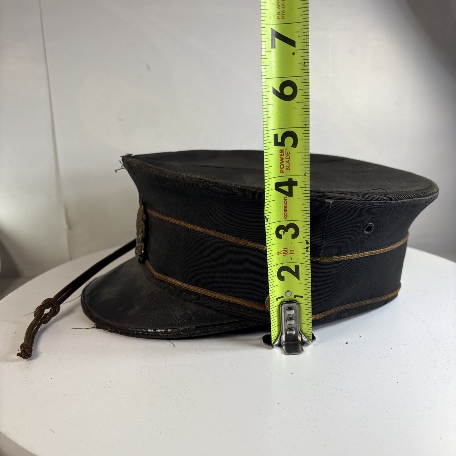 rare Civil War Veterans Kepi Hat Cap GAR Insignia Vintage Military 4C50