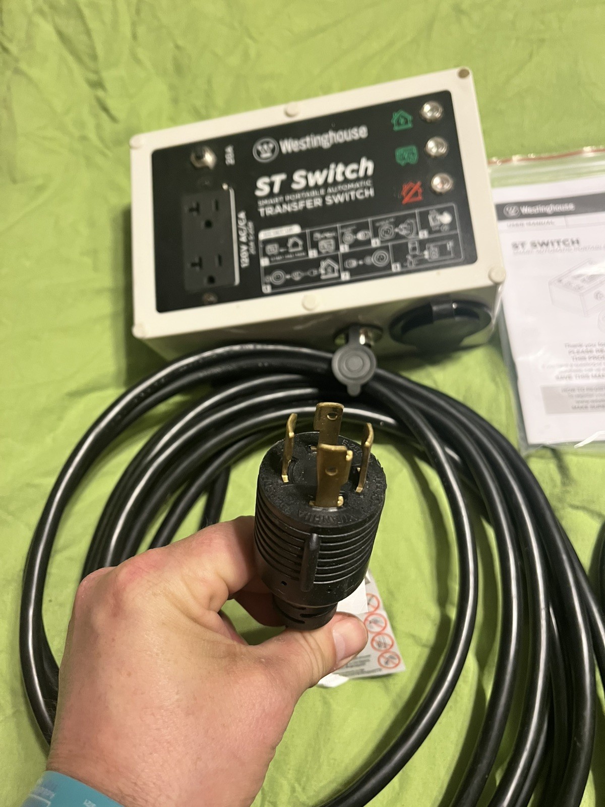 Westinghouse ST switch, smart automatic portable transfer switch