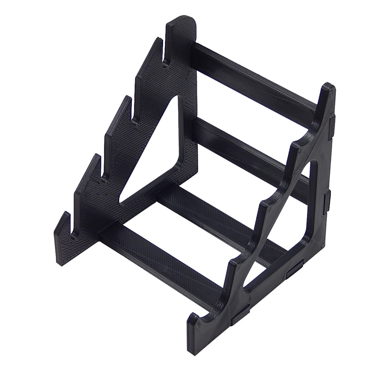 4 Knife Display Stand Rack Holder For Medium To Large Knives Holds Four Blades
