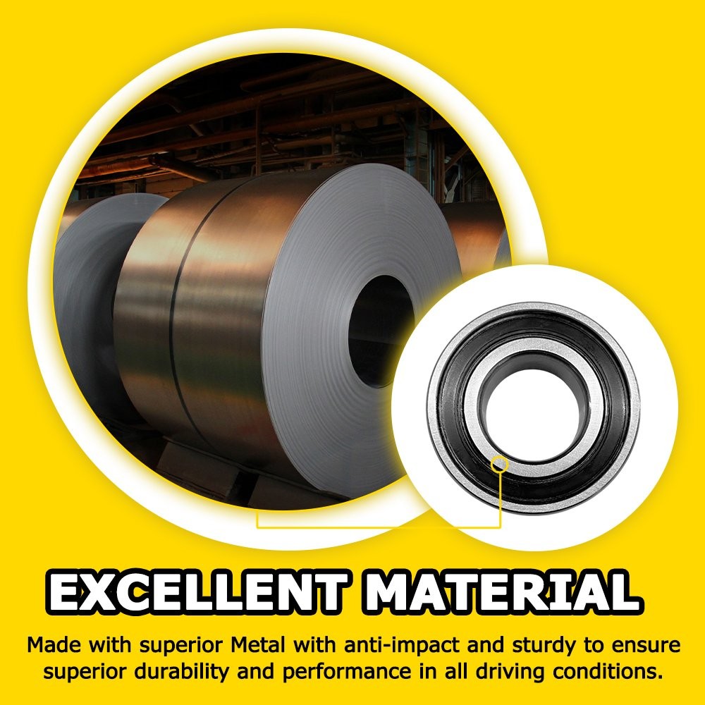 For Harley Street Glide Road Glide Road King 1" Axle Sealed Wheel Bearings 9276