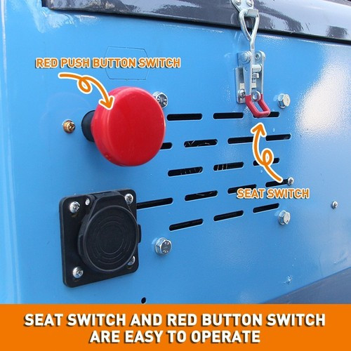 2.5Ton Electric Forklift W/ 60V 70Ah Charger Side Shift Solid FREE SHIPPING