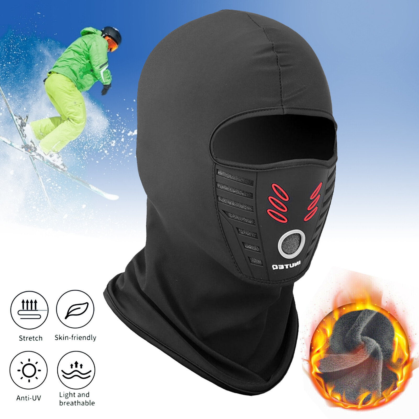 Summer Balaclava Full Face Mask Outdoor Windproof Running Bicycle Cycling Wear