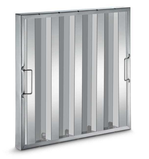 Kratos Commercial Hood Filter 20"(H) x 20"(W) x 2"(T), Stainless Steel (32L-129)
