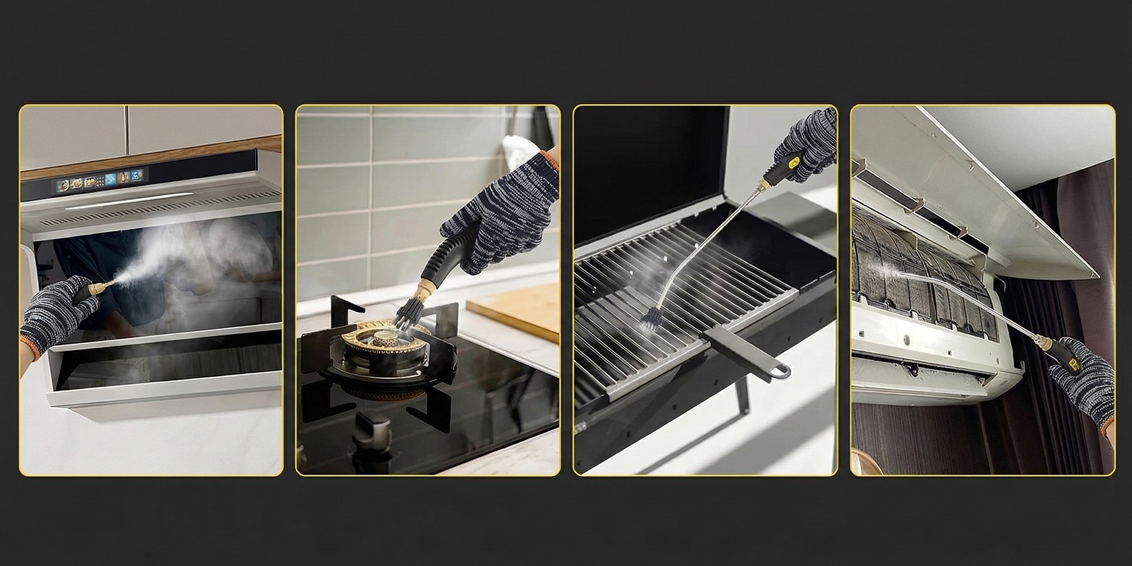 3800W High Pressure Steam Cleaner Household Car Steam Cleaner Cleaning Machine