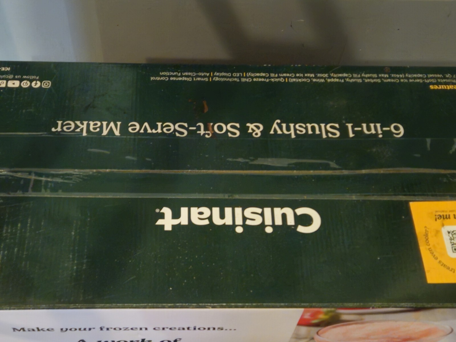 Cuisinart Slushy & Soft-Serve Ice Cream Machine Multi-Function 6-in-1 Ice-200