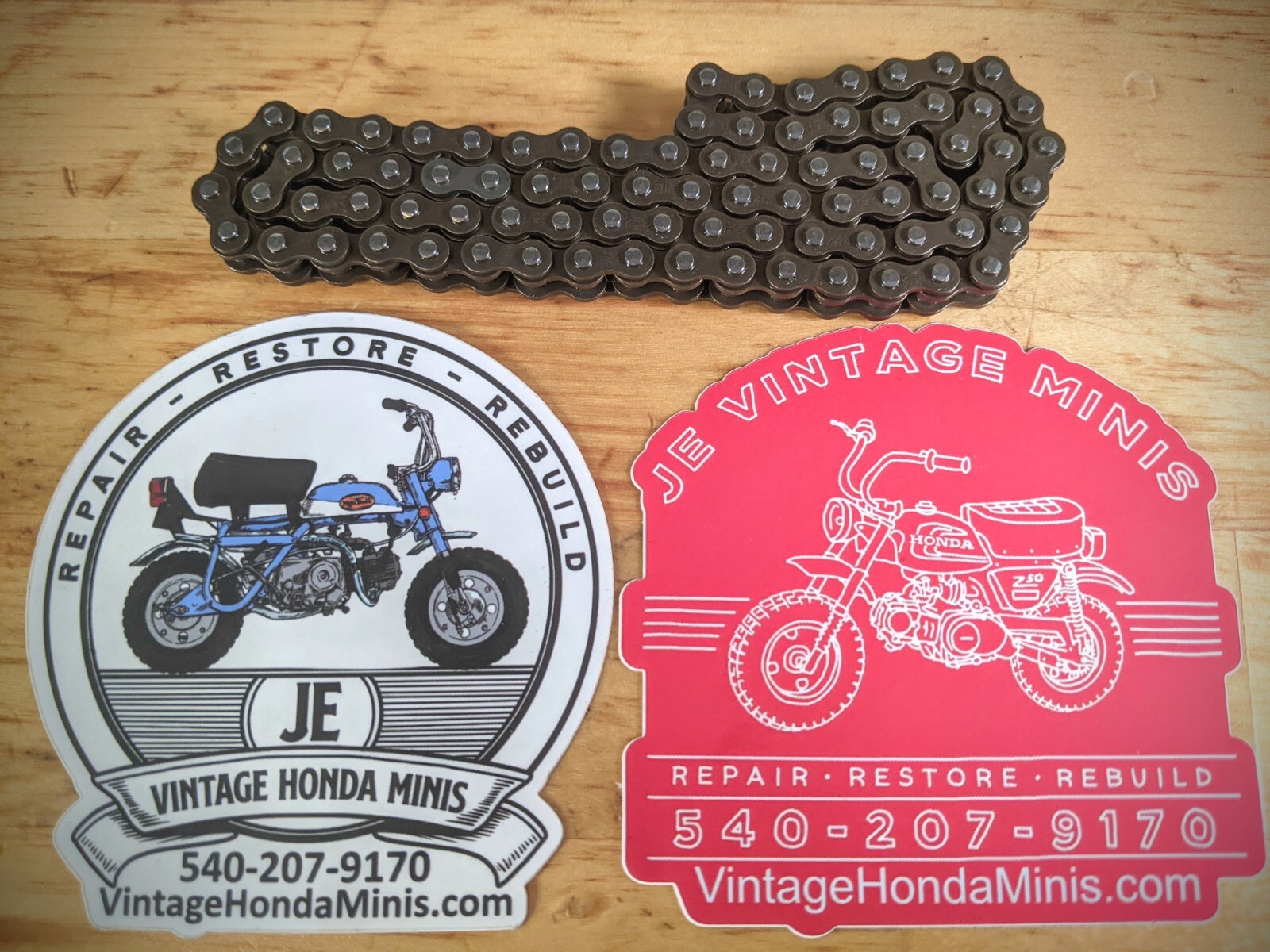 Cam Timing Chain - Standard Duty DID - Honda Z50 CT70 SL70 XL70 CL70 TRX70 ATC70