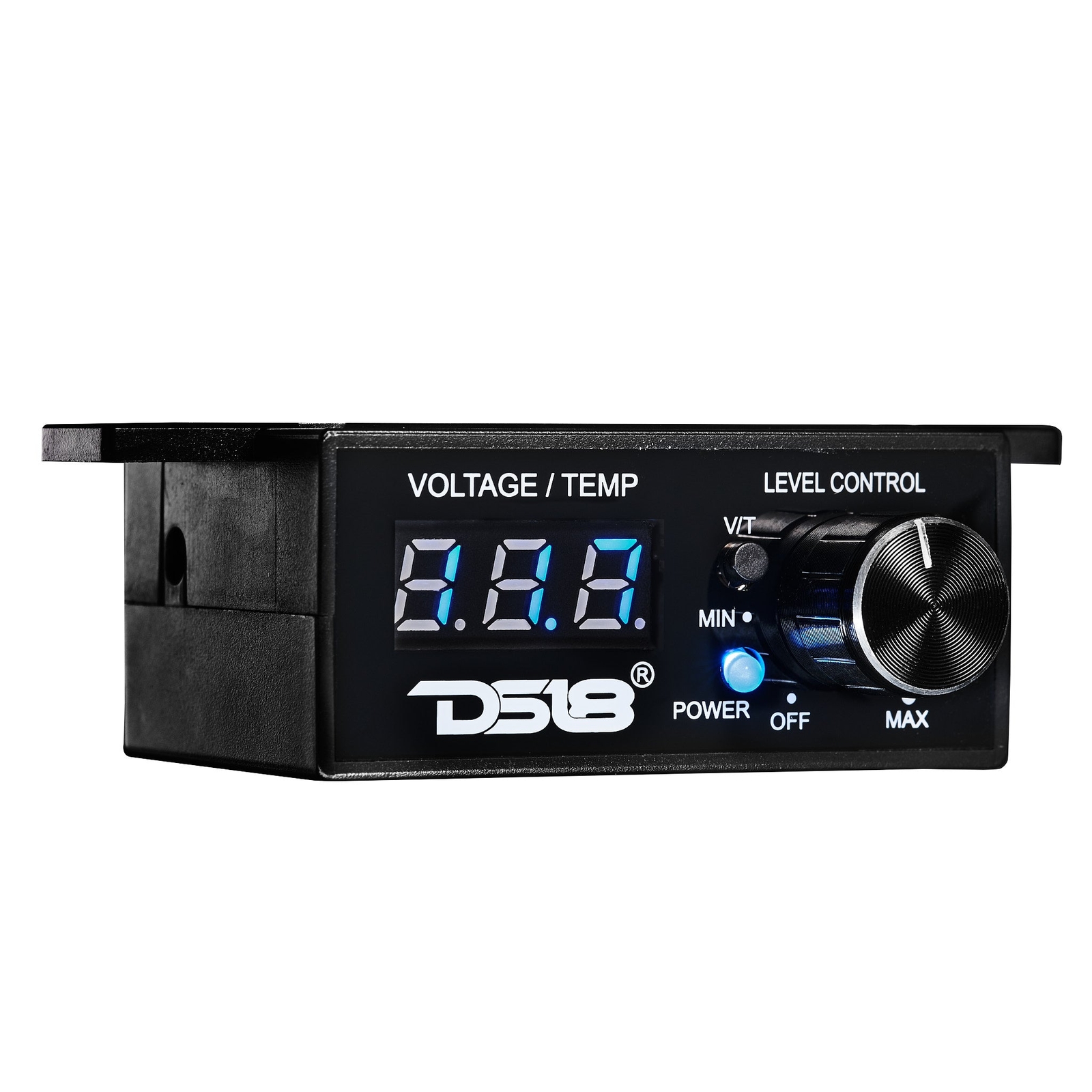 DS18 BKVTR Universal Bass knob with volt meter and temperature display