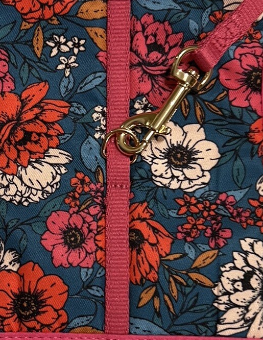 YOULY Feline Cat The Happy-Go-Lucky Pink Butterfly-Print Cat Harness & Leash Set