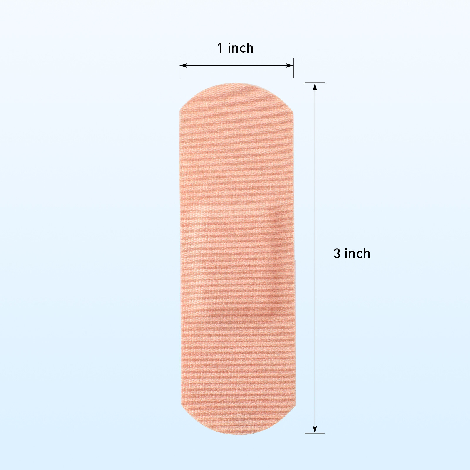 JMU Flexible Fabric Adhesive Bandages 1"x 3" Sterile Fabric Strip 100pcs/box