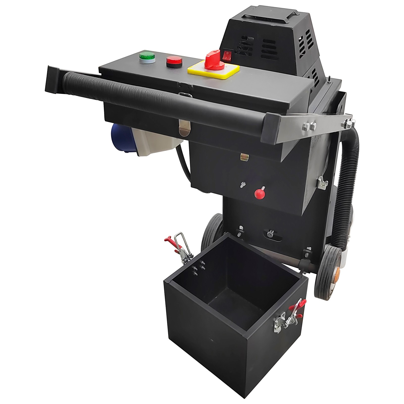 220V Concrete Floor Grinder Ground Polishing Machine w/5 Grinding Head Dust Free