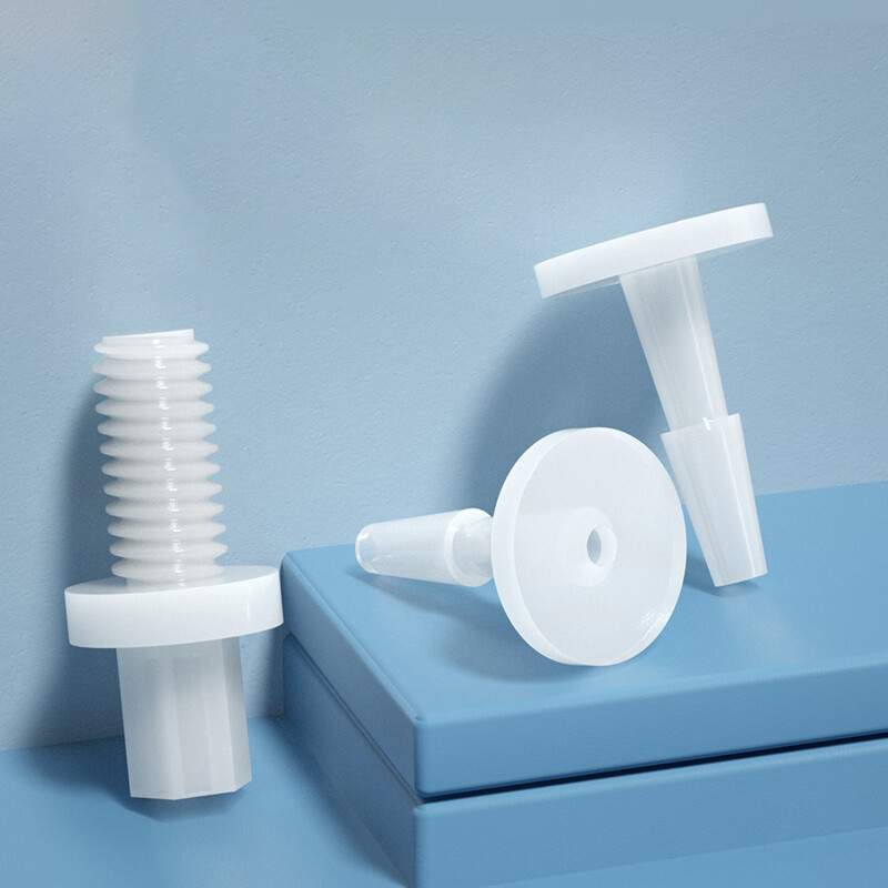 Plastic Tube Stopper Threaded Plugs Bung End Caps Barbed Hose Fitting Inserts