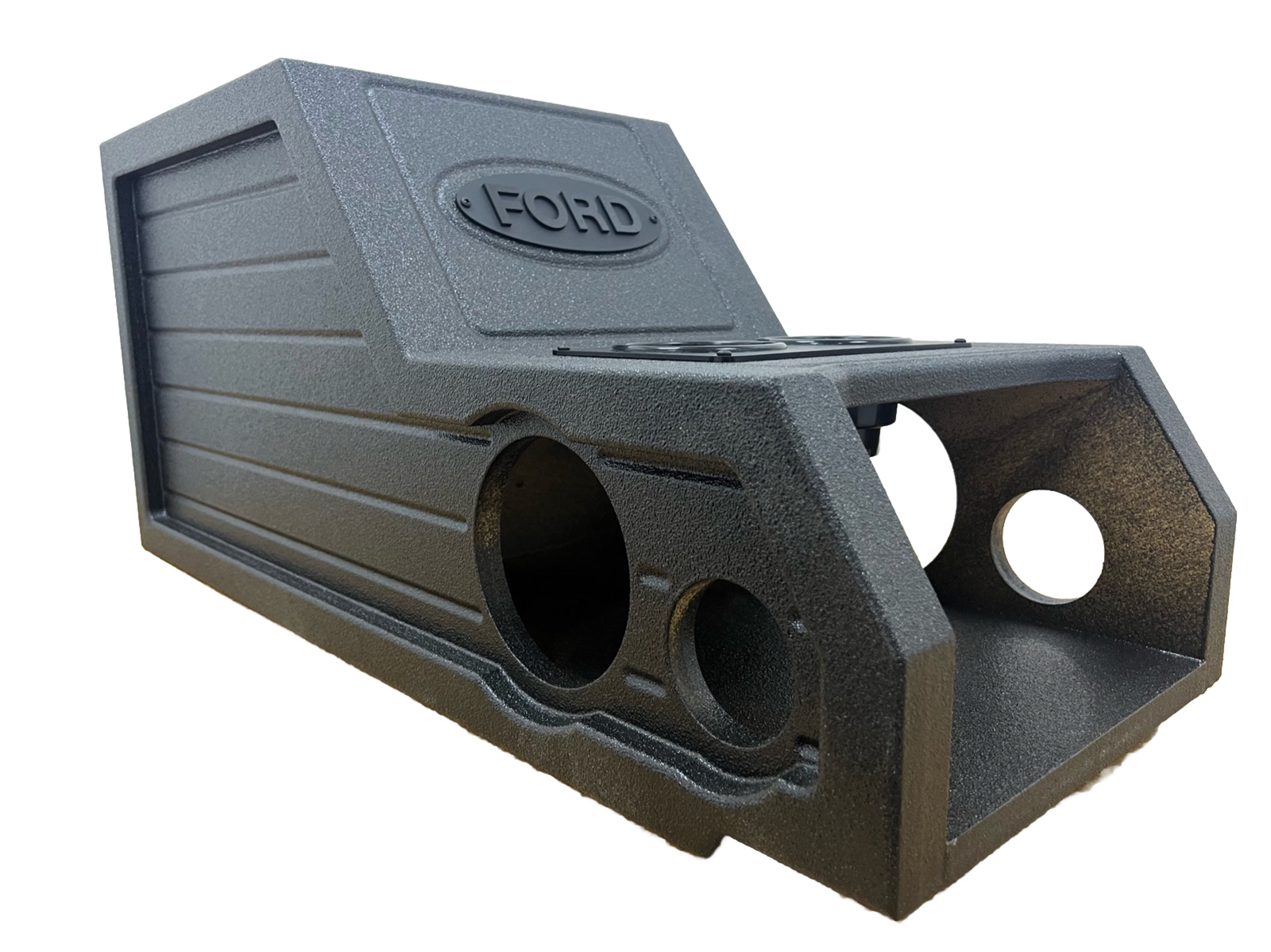 Ford F-250 08-16 Center Console Subwoofer Box Speaker Box 12” Woofer Ported