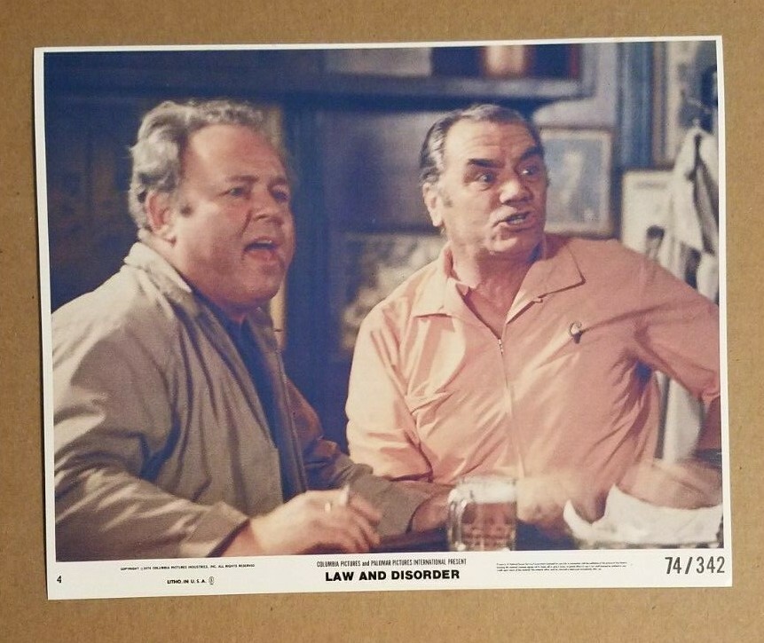 (2) LAW AND DISORDER 1974 27 x 41 Genuine 1-sheet posters Style "A" & "B" 74/342