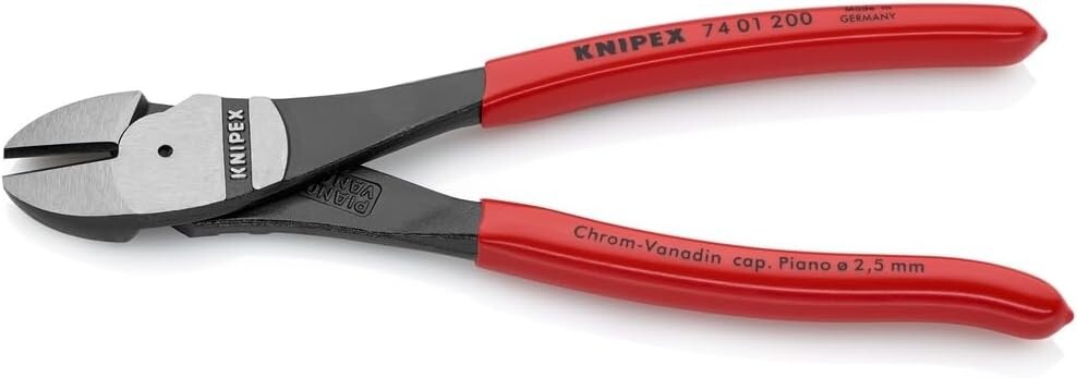 Knipex 7401200 8" High Leverage Diagonal Cutter NEW