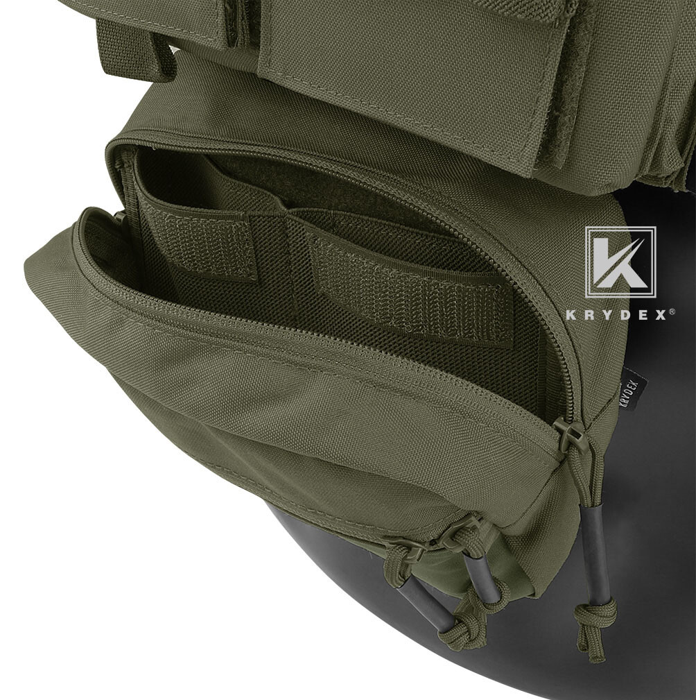 KRYDEX MK3 Micro Fight Chassis Chest Rig Modular Tactical Carrier with Mag Pouch