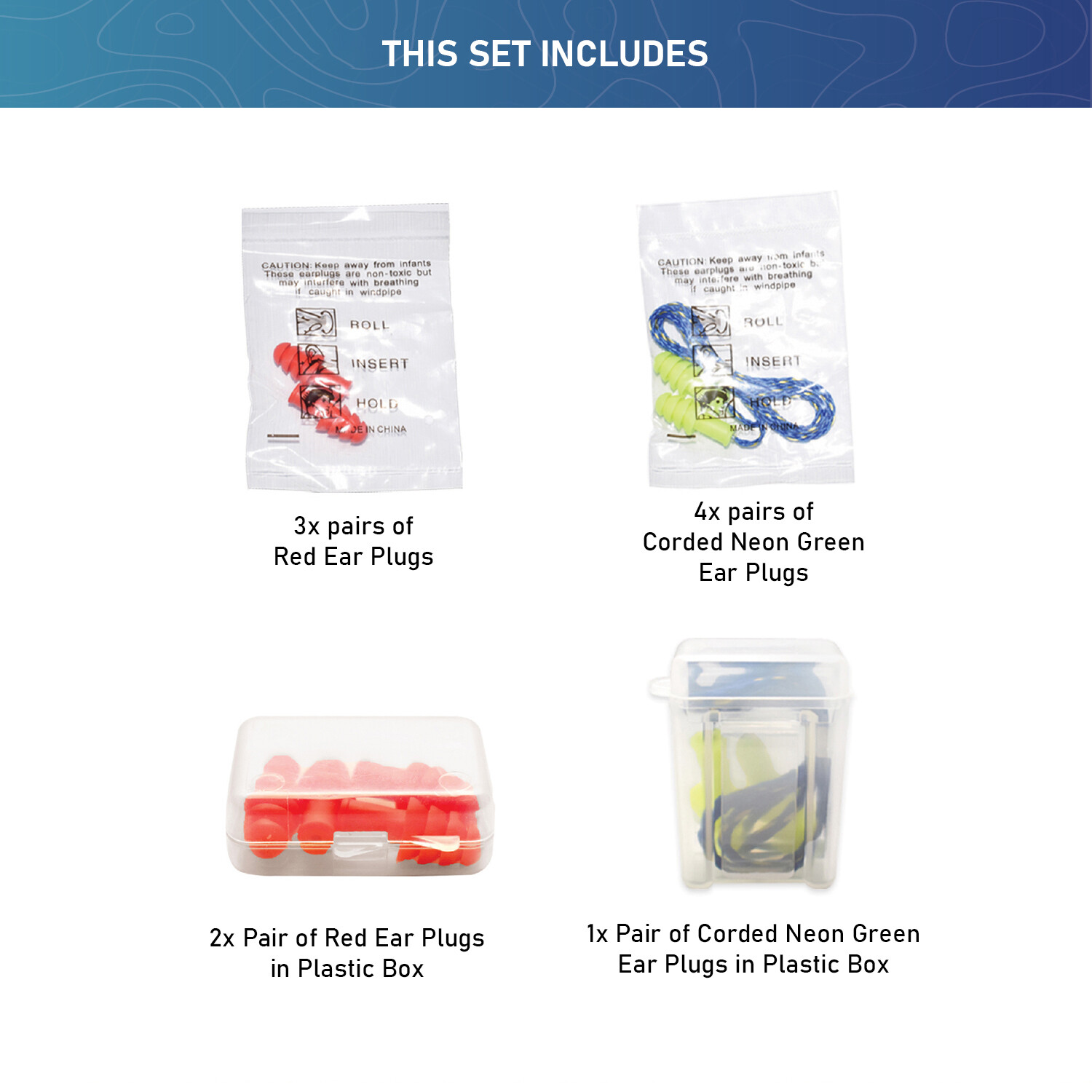 10 Pairs Silicone Reusable Ear Plugs with 2 Cases for Shooting Swim Motorcycle