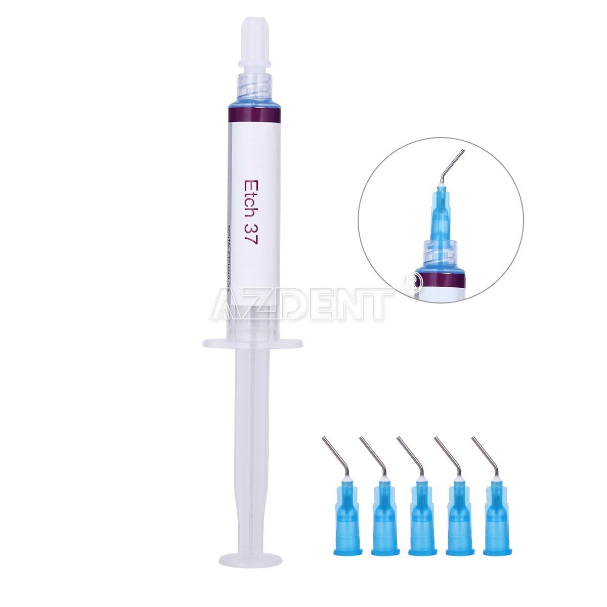 2Pcs Dental Dentex Acid Etch Etching Gel 37% Tooth 5ml/syringe