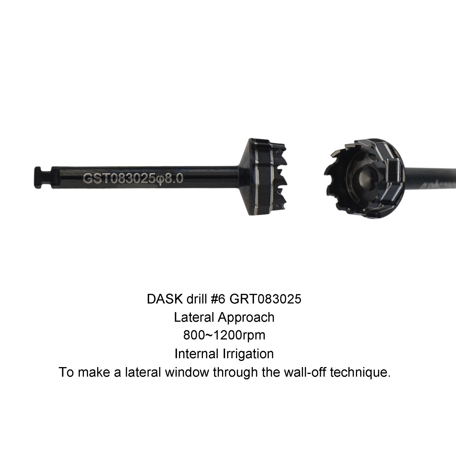 DASK Dental Sinus Lift Kit Lateral Crestal Drills Stoppers Elevation Instruments