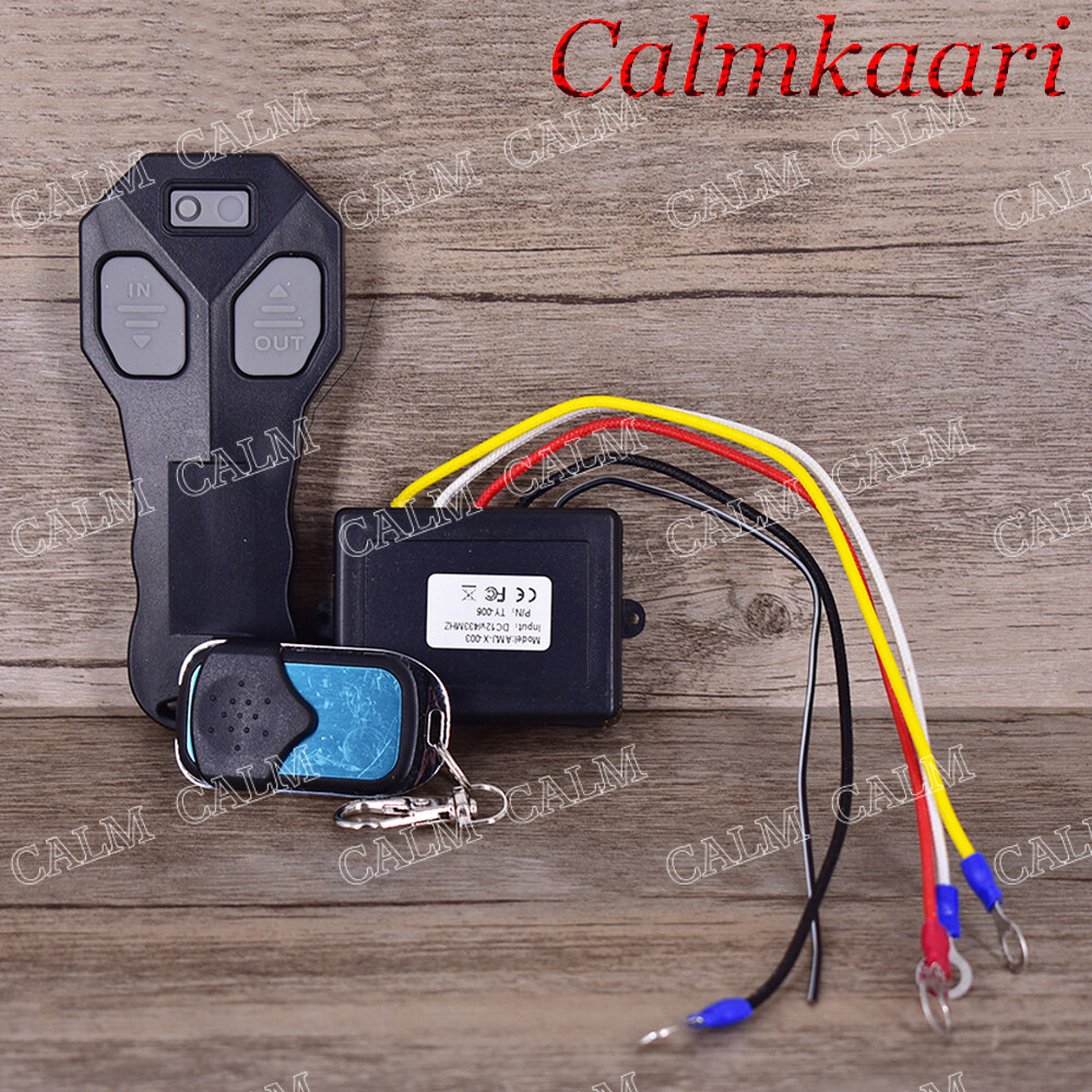 Wireless Winch Remote Control Kit DC12V Switch Handset for Jeep ATV SUV Truck