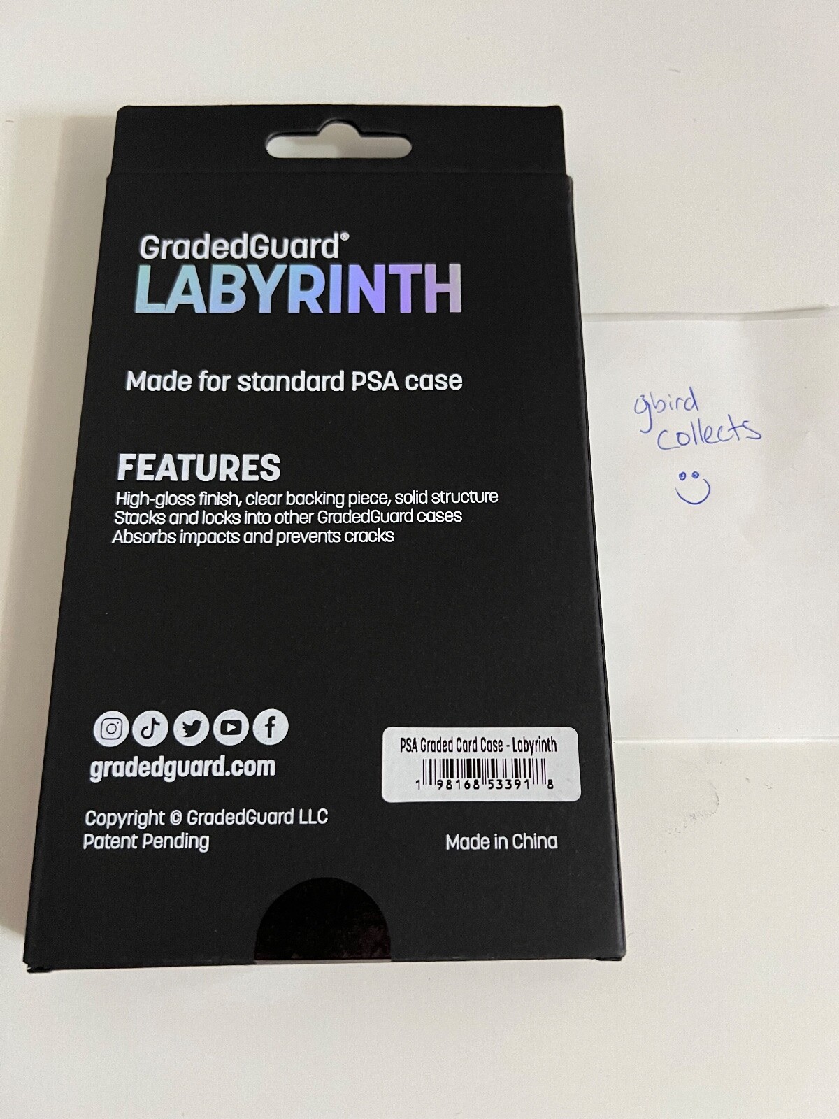 GradedGuard PSA Graded Card Case Guard Protector LABYRINTH Limited Edition