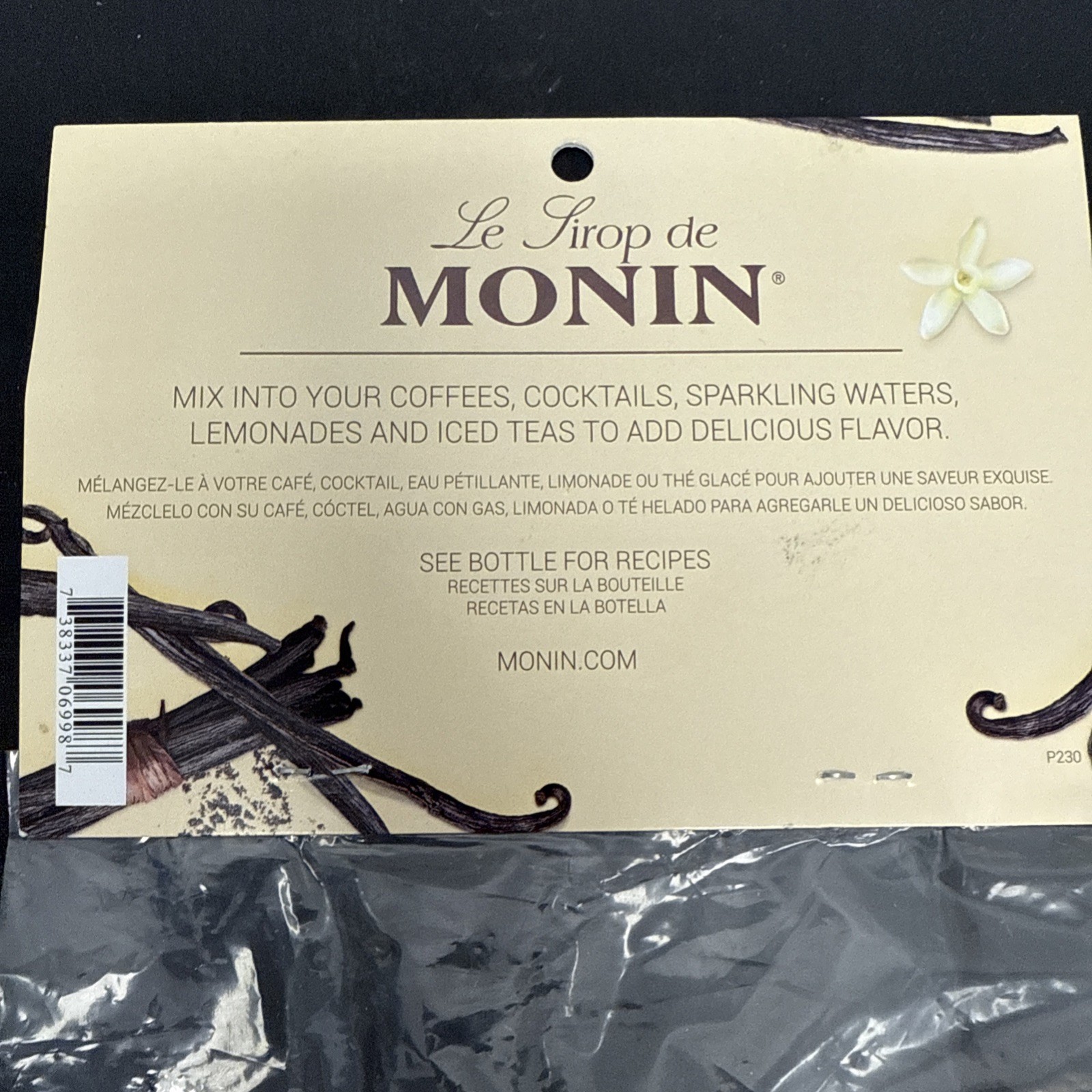 NEW Monin 750 mL Syrup Pump Dispenser (Pack of 2)