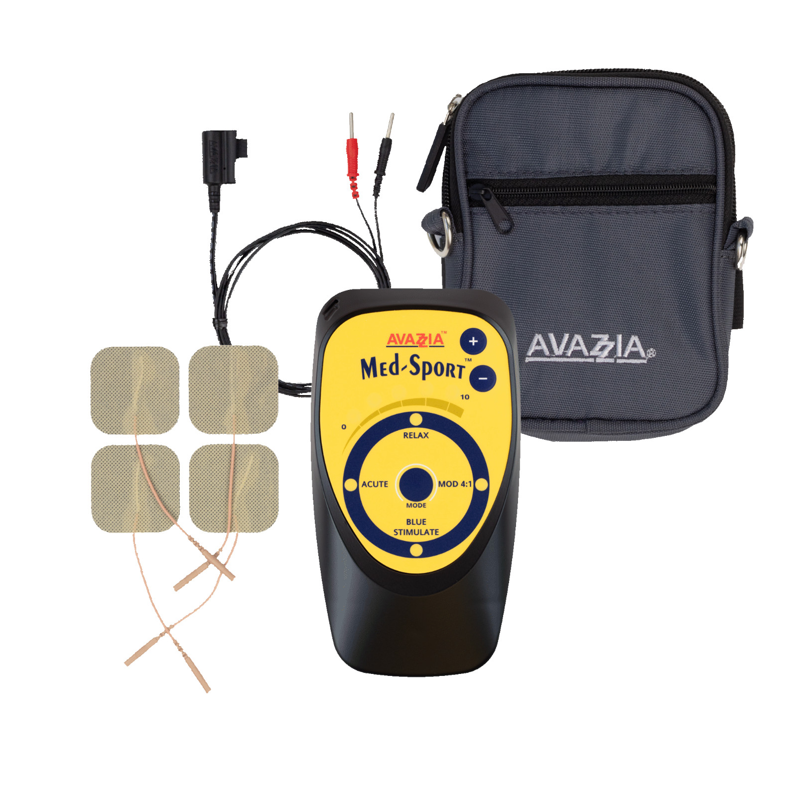 AVAZZIA MED SPORT KIT - 4 GREAT MODES - MICROCURRENT PAIN RELIEF- 2 YR WARRANTY