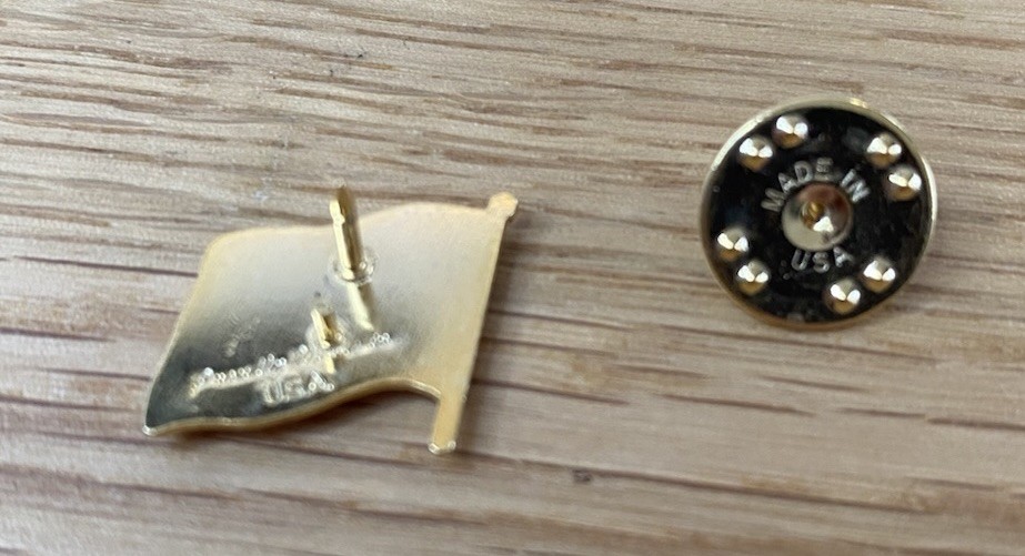 US American Flag Lapel Pin Patriotic USA Pin Made in USA