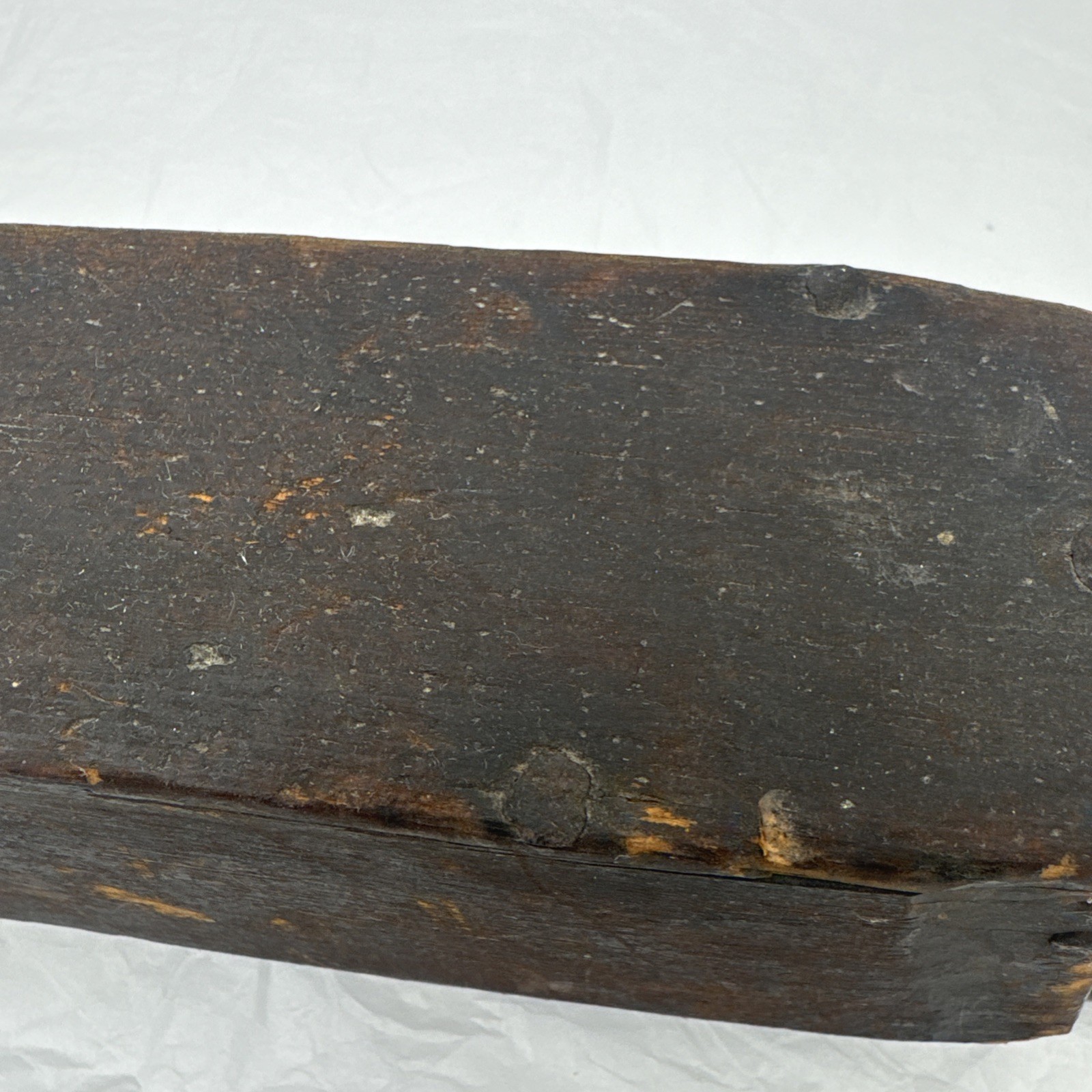 Antique Flax Hetchel Farm Tool Hatchel Hackle Primitive Wool Comb Carder Brush