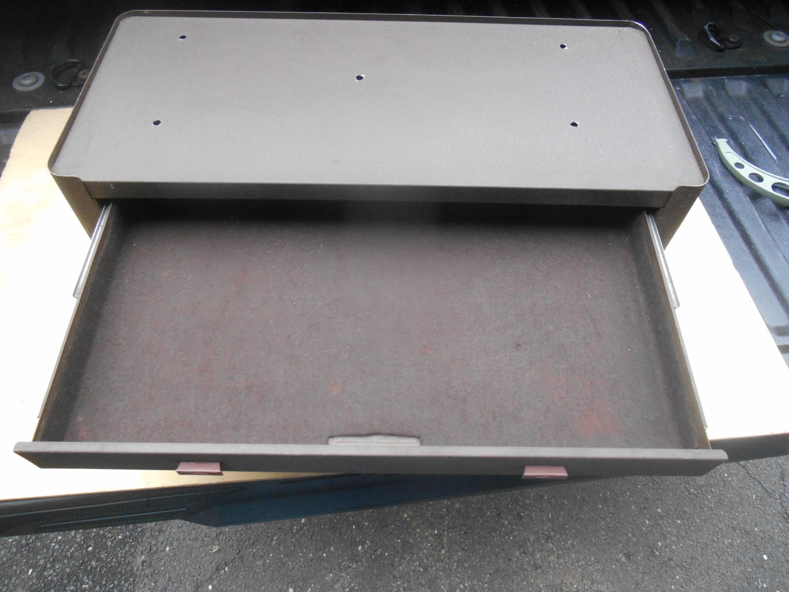 Kennedy 2 drawer riser box tool box machinist tool 21 5/8"W x 9 1/2"D x 7 3/4"H