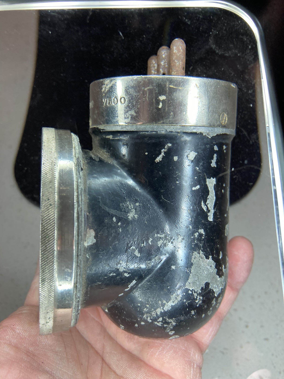 ANTIQUE SCHAEFFER BUDENBERG GAUGE TACHOMETER REVOLUTION COUNTER RR, 7500 RPM’s!