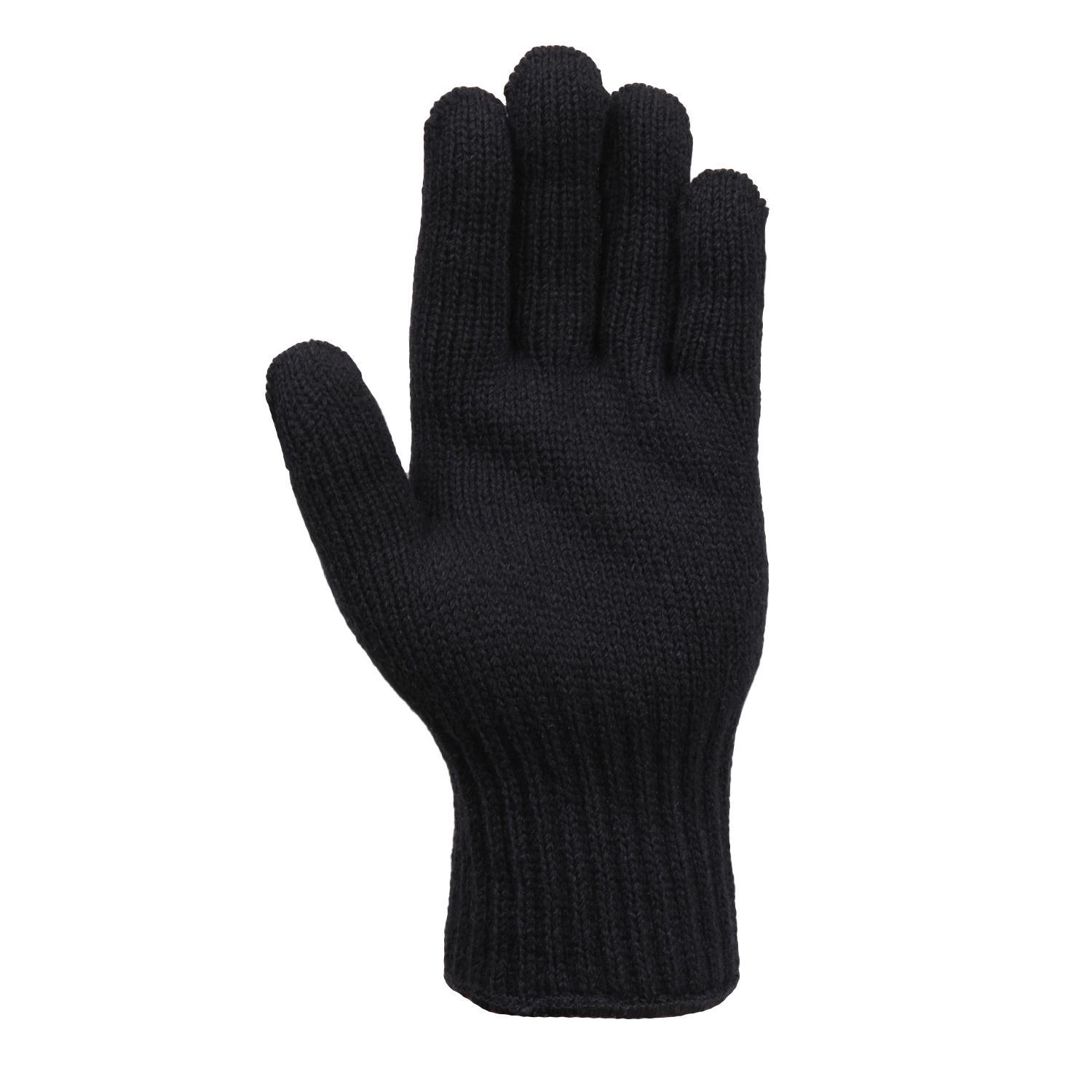U.S MILITARY STYLE D3A COLD WEATHER GLOVE LINERS 85% WOOL 15% NYLON SIZE LARGE